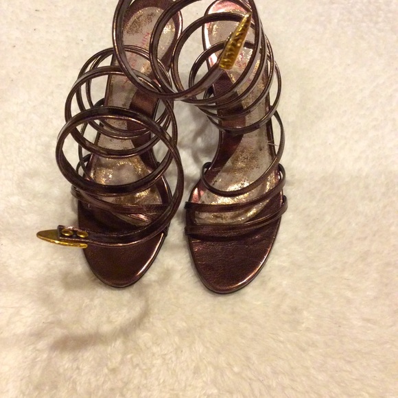 Italian made sexy sandals. Size 7.5 US. - Picture 3 of 6